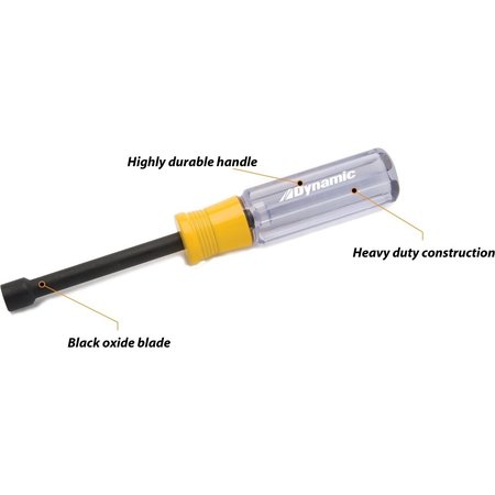 Dynamic Tools 11mm Nut Driver, Acetate Handle D062414